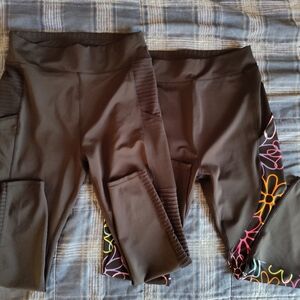 2 Popfit Leggings 2xl NWOT